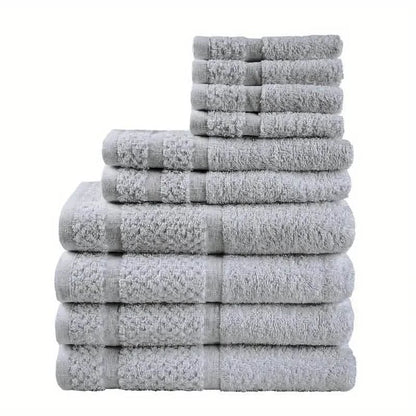 10-Piece: Towel Set with Upgraded Softness & Durability DailySale