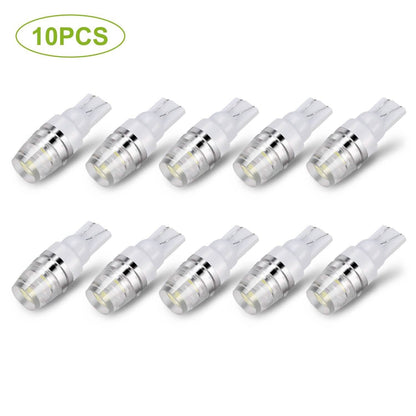 10-Piece: Xenon White Wedge Base LED Bulbs DailySale