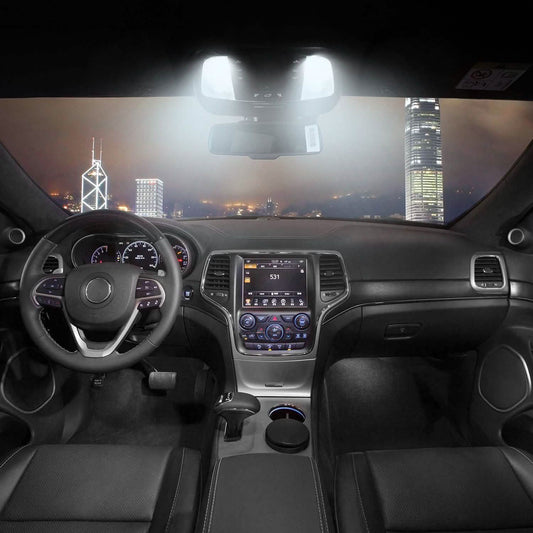 10-Piece: Xenon White Wedge Base LED Bulbs DailySale