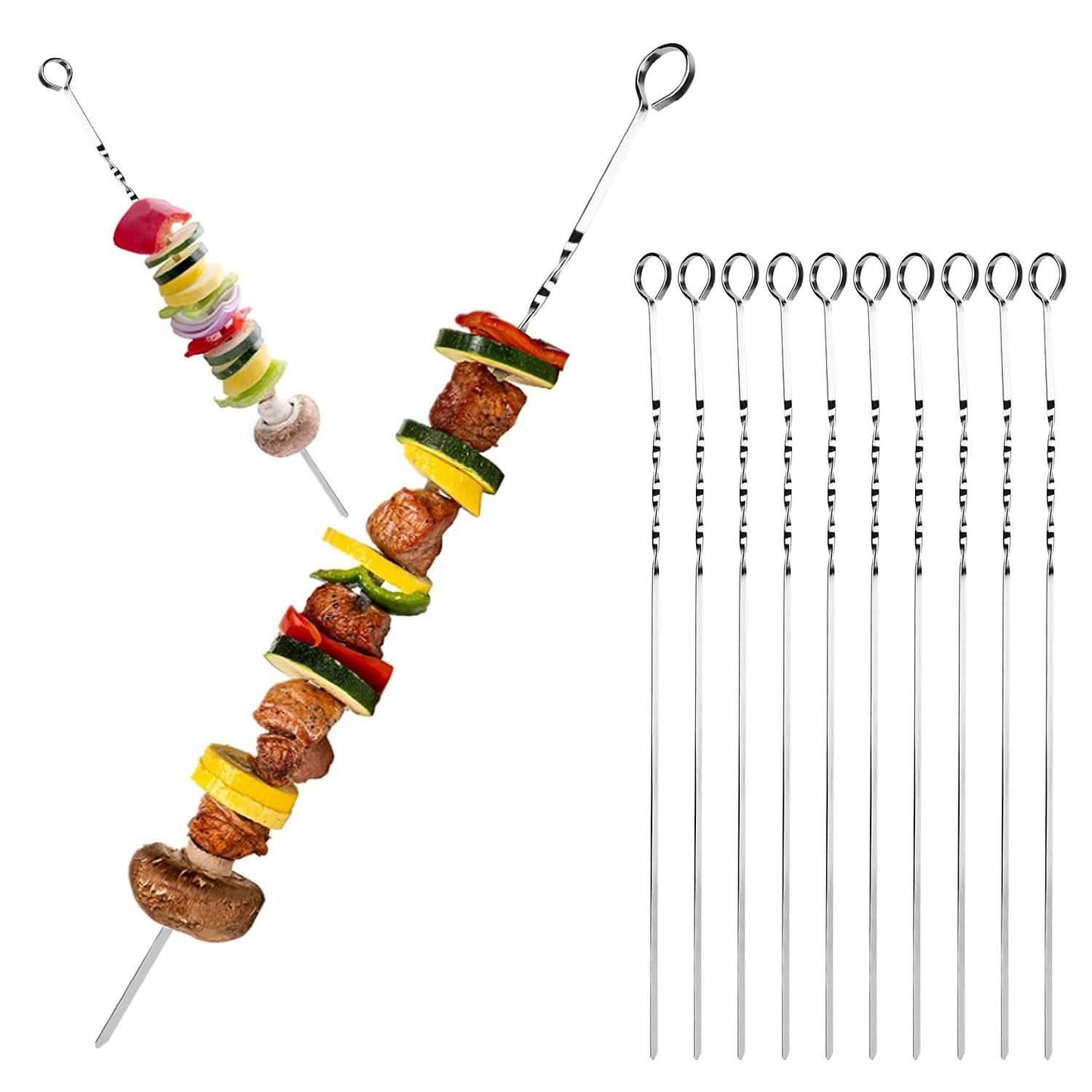 10-Pieces: 16" BBQ Skewers DailySale