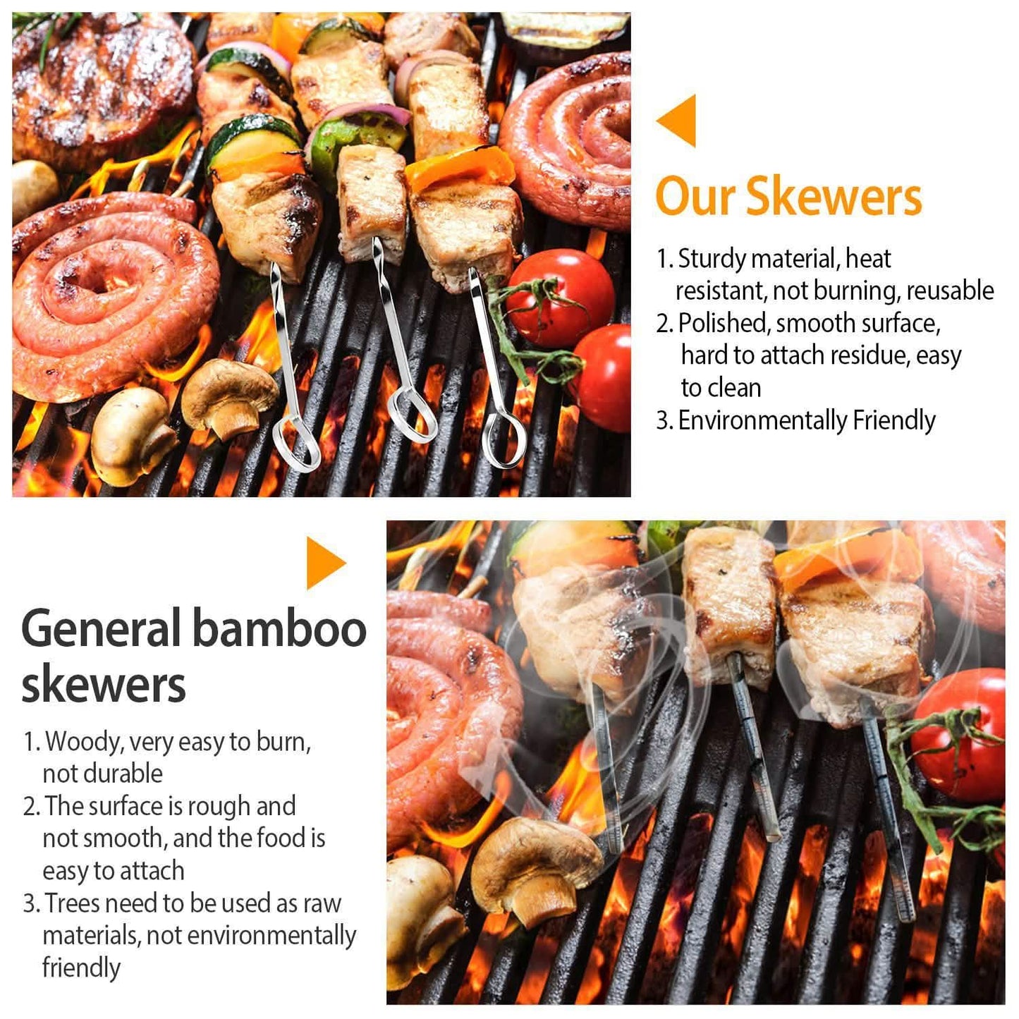 10-Pieces: 16" BBQ Skewers DailySale
