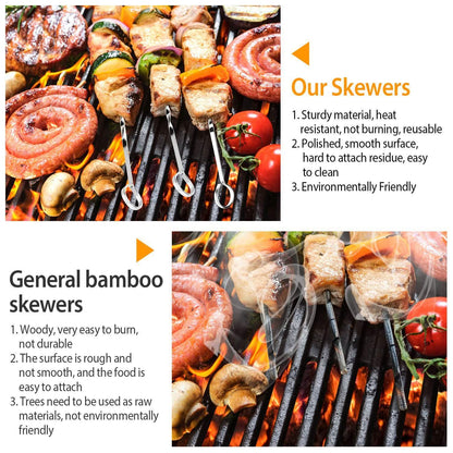 10-Pieces: 16" BBQ Skewers DailySale