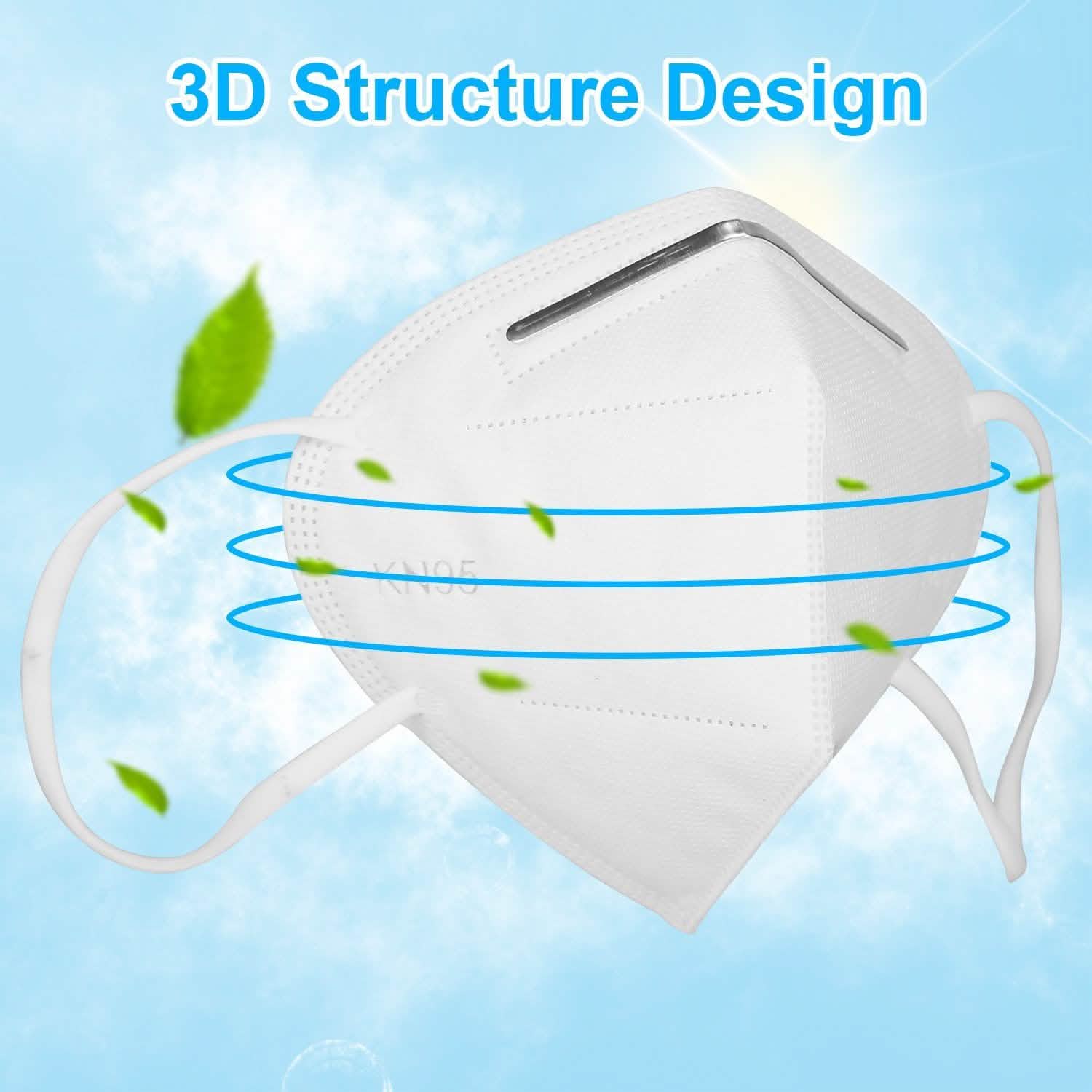 10-Pieces: Disposable KN95 Mask FFP DailySale