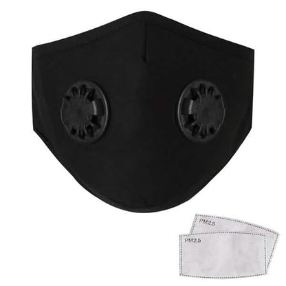 10-Pieces: Double Breathing Valve PM 2.5 Mask Respirator DailySale