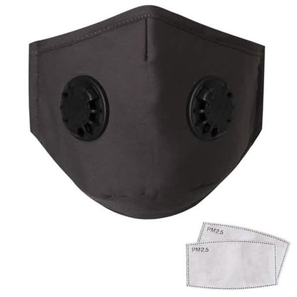 10-Pieces: Double Breathing Valve PM 2.5 Mask Respirator DailySale
