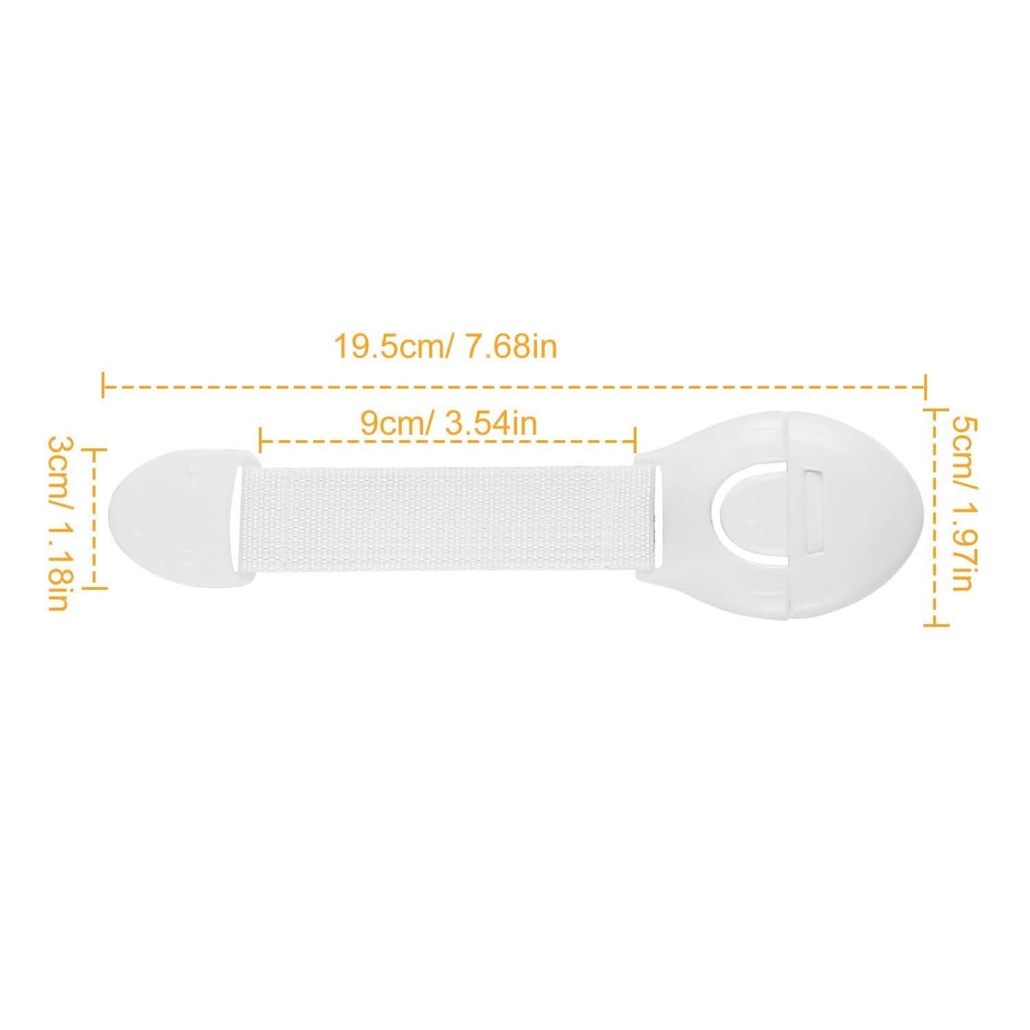 10-Pieces: Kids Safety Locks with 5 Furniture Corner Protectors DailySale