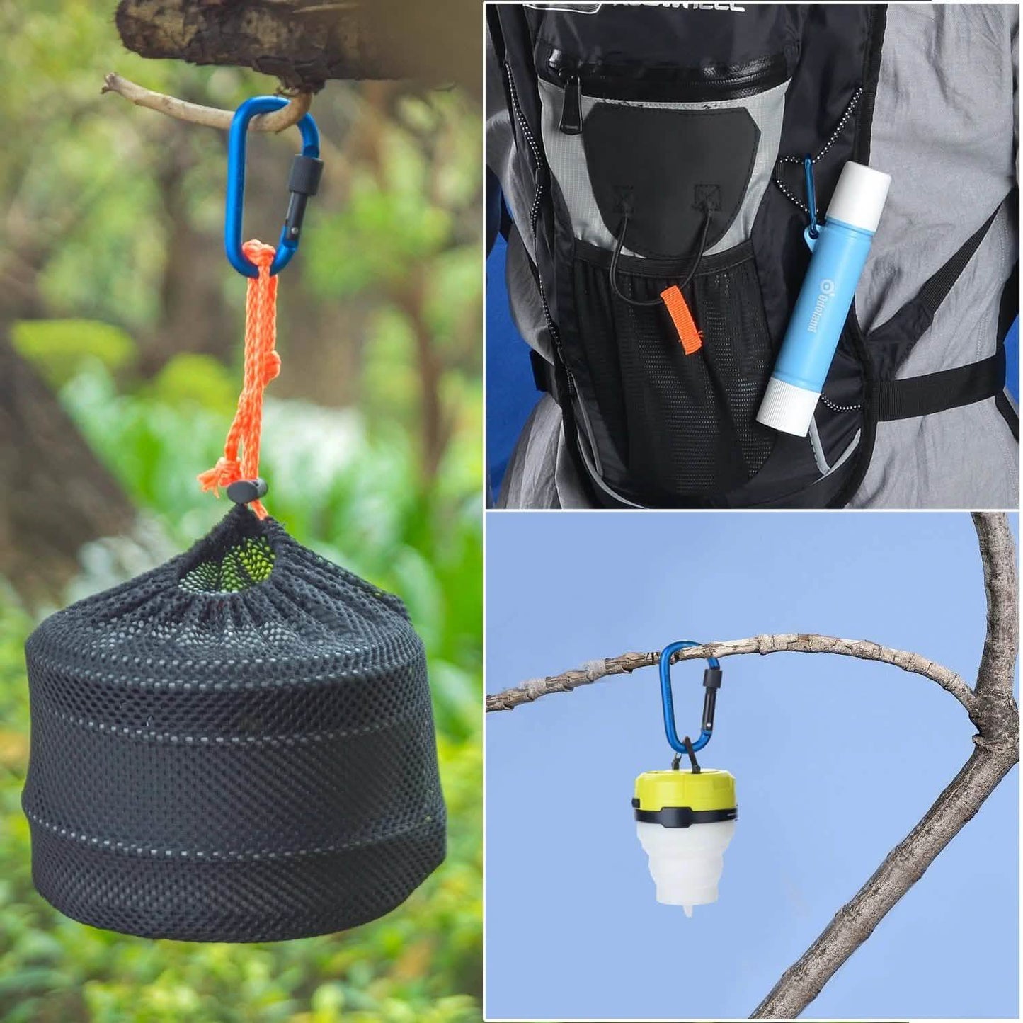 10-Pieces: ODOLAND Camping Cookware Mess Kit DailySale