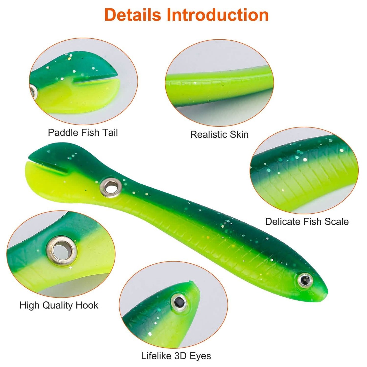 10-Pieces: Realistic Bass Loach Swimming Lure DailySale