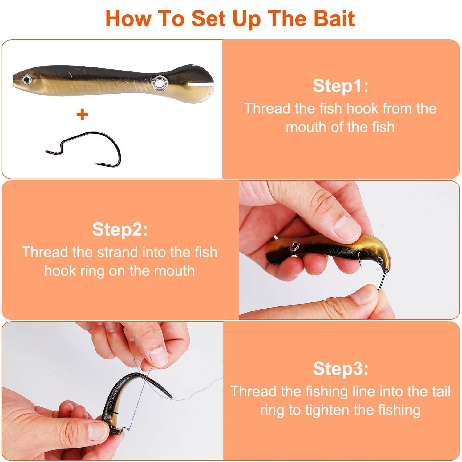 10-Pieces: Realistic Bass Loach Swimming Lure DailySale