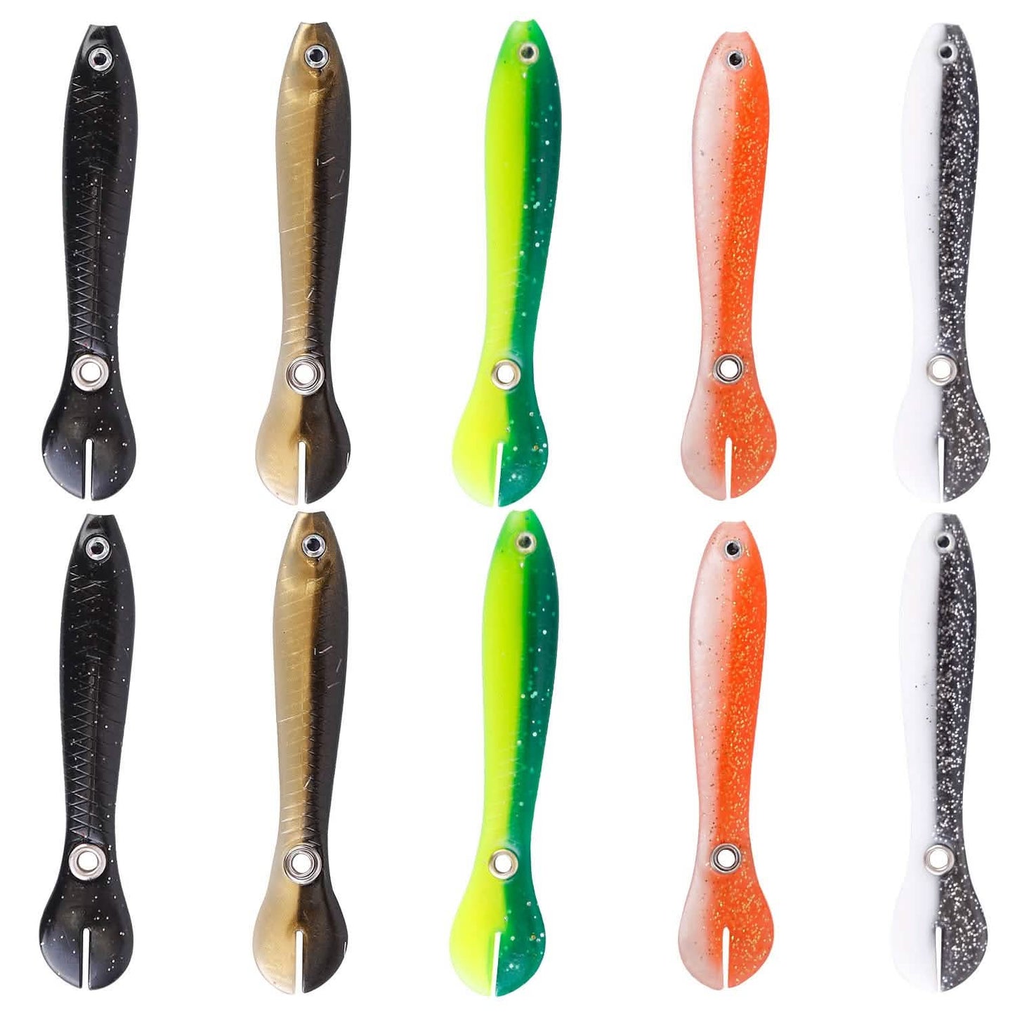 10-Pieces: Realistic Bass Loach Swimming Lure DailySale