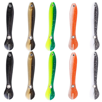 10-Pieces: Realistic Bass Loach Swimming Lure DailySale
