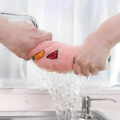 10-Pieces: Reusable Dish Cellulose Sponge Cloths DailySale