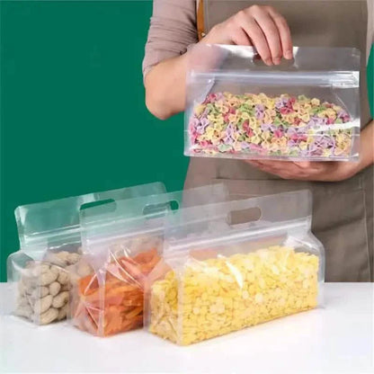 10-Pieces: Reusable Silicone Leakproof Food Storage Bags DailySale