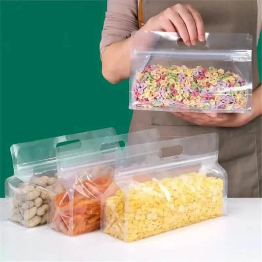 10-Pieces: Reusable Silicone Leakproof Food Storage Bags DailySale