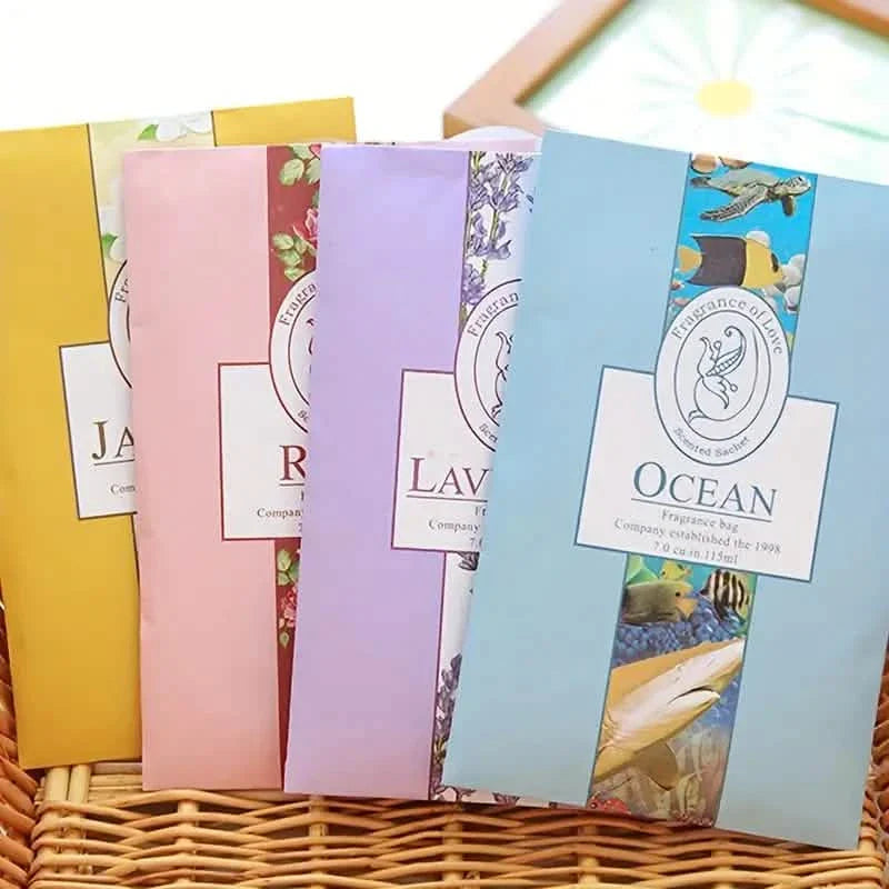 10-Pieces: Scented Sachets For Drawers and Closet Air Freshener Sachets with Home Hanger DailySale