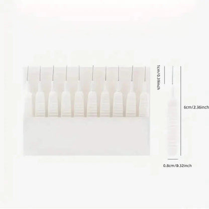 10-Pieces Set: Easy-Clean Shower Nozzle Brushes - Hassle-Free Showerhead Crevices Cleaner DailySale