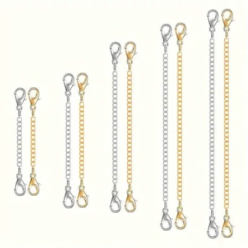 10-Pieces: Stainless Steel Chain Extender DailySale