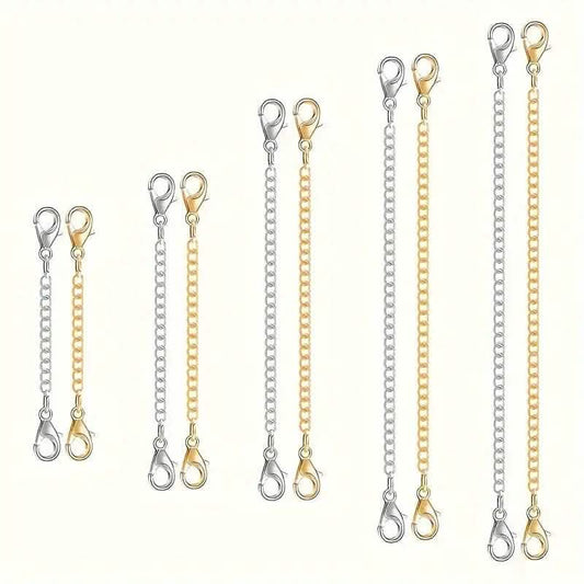 10-Pieces: Stainless Steel Chain Extender DailySale