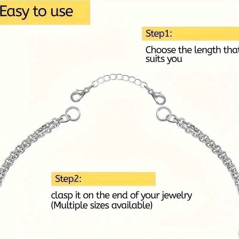 10-Pieces: Stainless Steel Chain Extender DailySale
