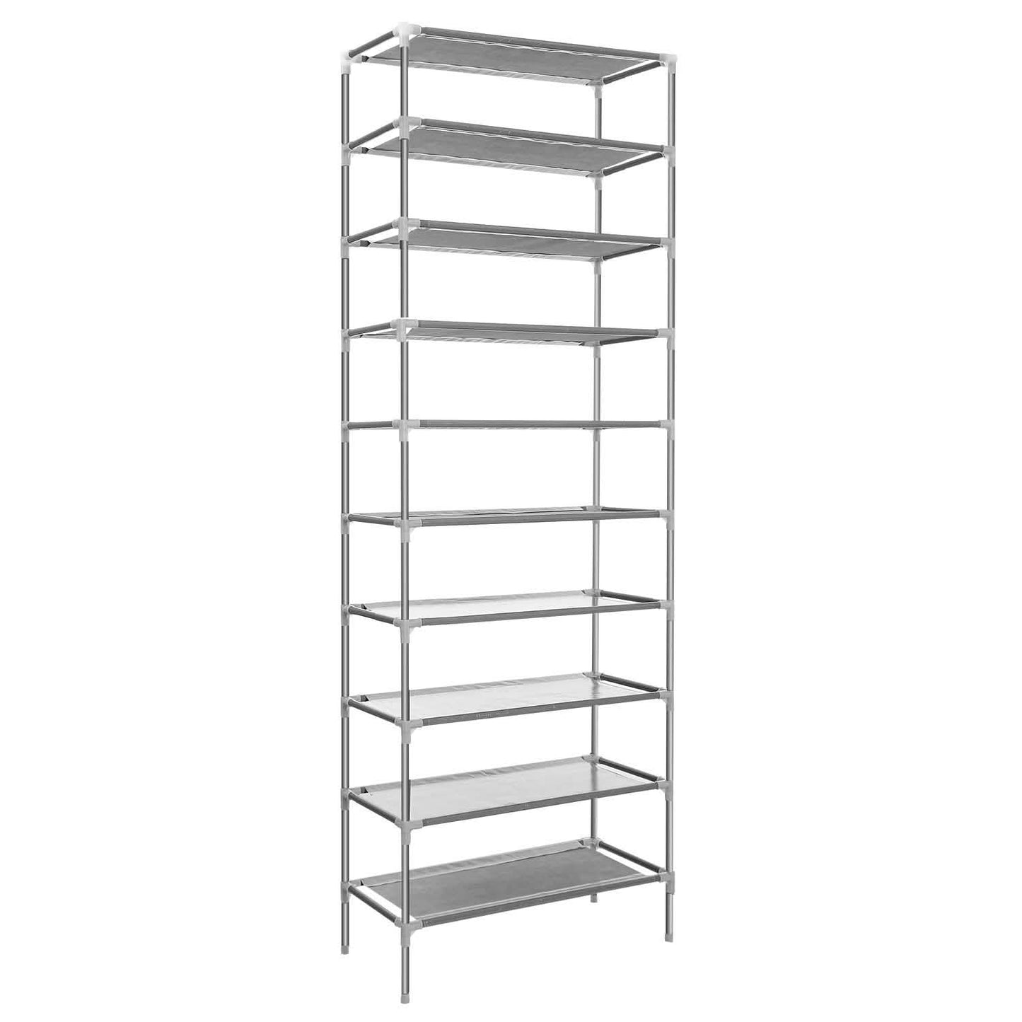 10-Tier Shoe Rack Shelves 27 Pairs Shoes Organizer DailySale