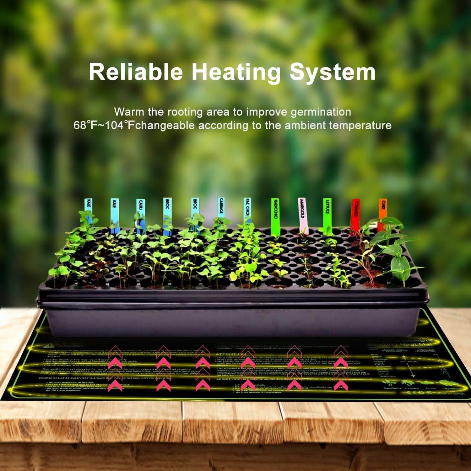 10" x 20" Seedling Heat Mat for Seed Germination DailySale