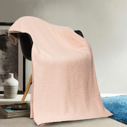 100% Cotton Oversized Heavy Super Soft Throw Blanket Cover DailySale