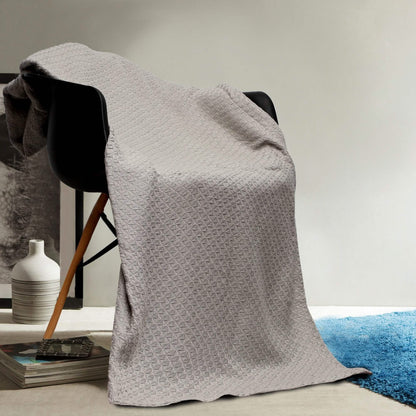 100% Cotton Oversized Heavy Super Soft Throw Blanket Cover DailySale