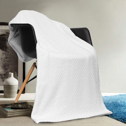 100% Cotton Oversized Heavy Super Soft Throw Blanket Cover DailySale