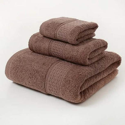100% Cotton Premium Ring Spun Towel Set DailySale