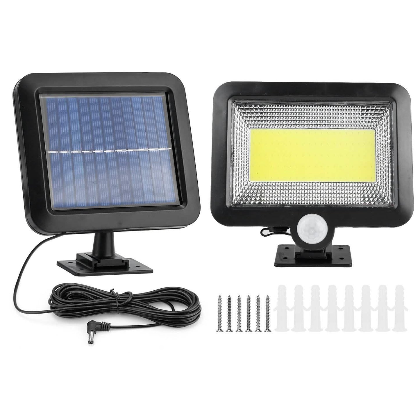 100 LED Solar Powered Wall Lights Outdoor DailySale