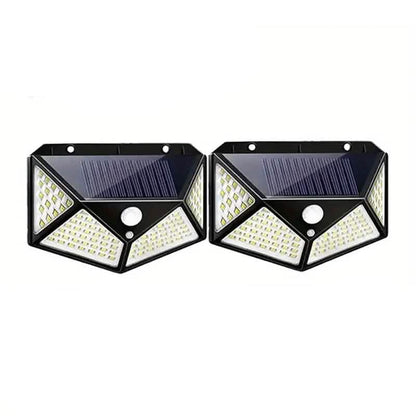 100-LED Solar Rechargeable Outdoor Light DailySale