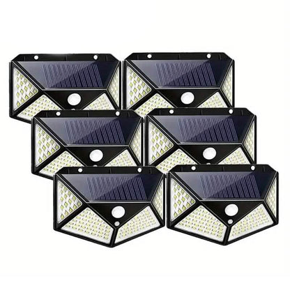 100-LED Solar Rechargeable Outdoor Light DailySale