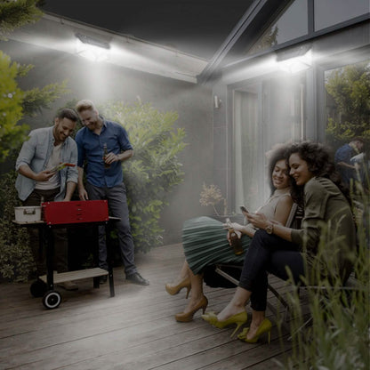 100 LED Solar Wall Light Outdoor DailySale