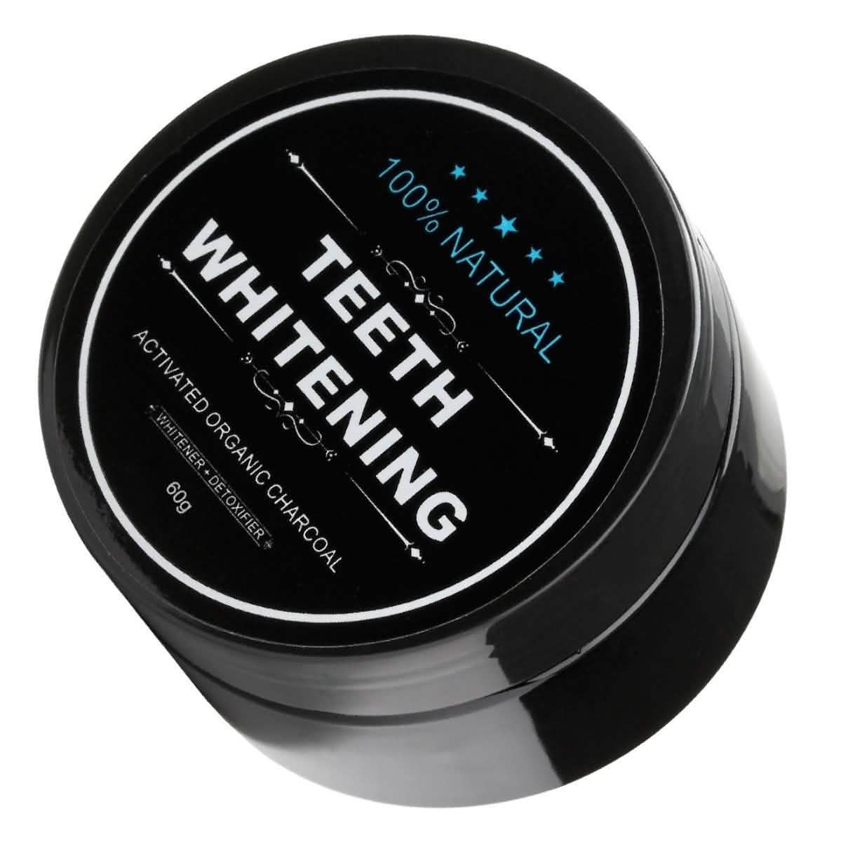 100% Natural Charcoal Teeth Whitening Powder DailySale