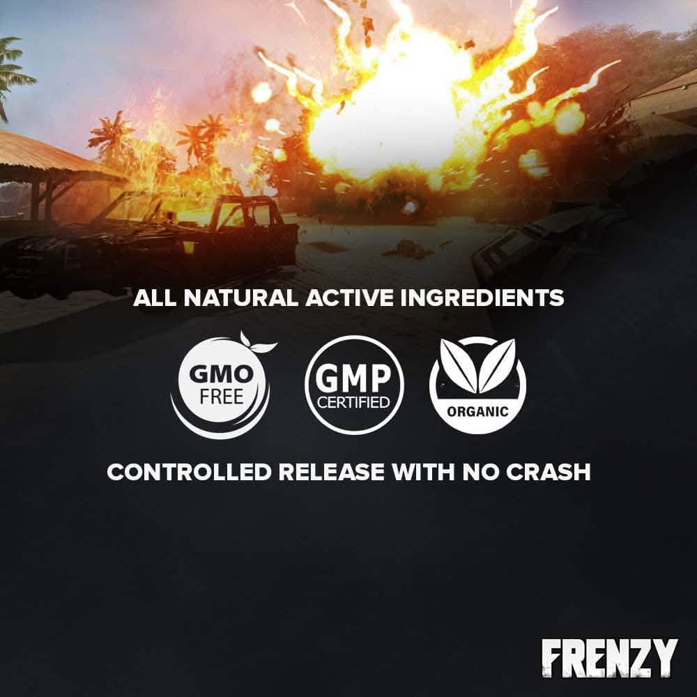 100% Natural Frenzy Gaming Energy Patches DailySale