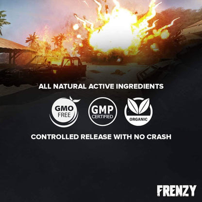 100% Natural Frenzy Gaming Energy Patches DailySale