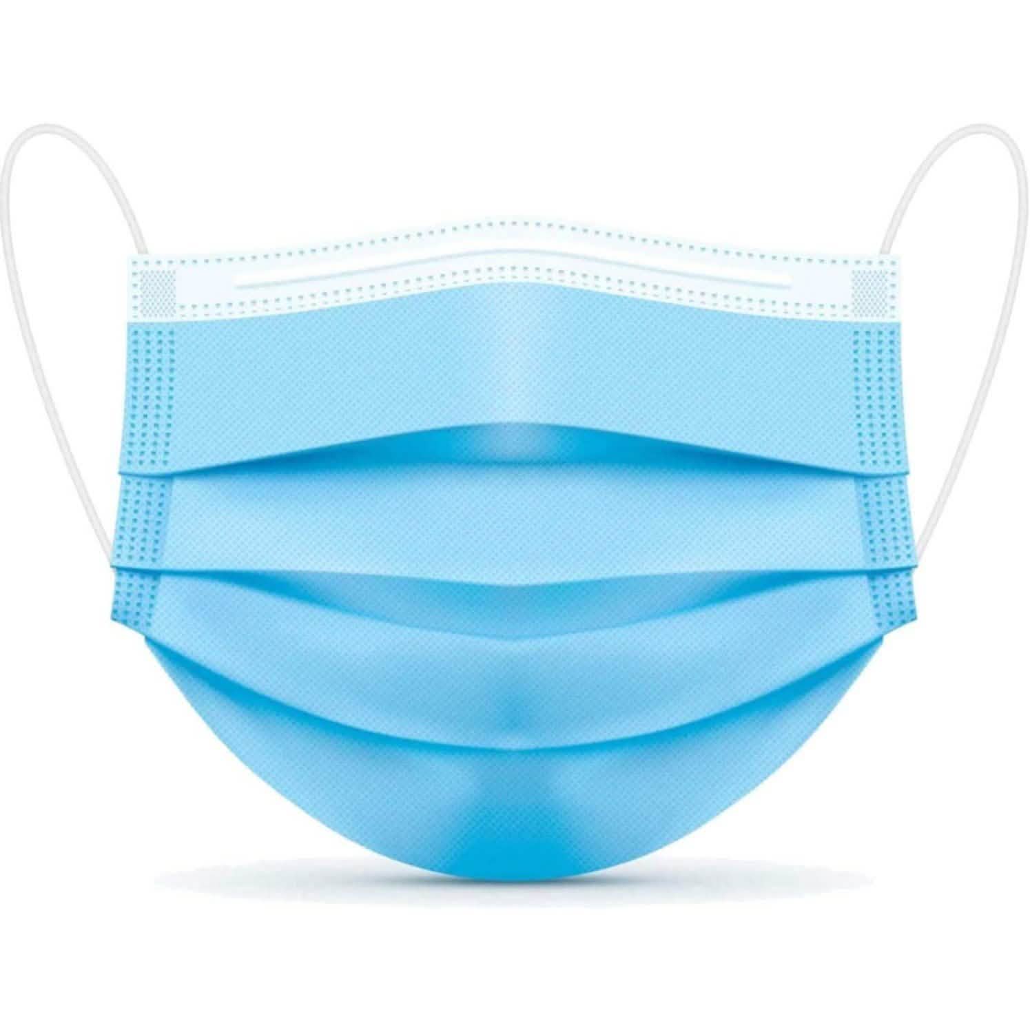 100-Pack: 3 Layer Disposable Protective Face Masks DailySale