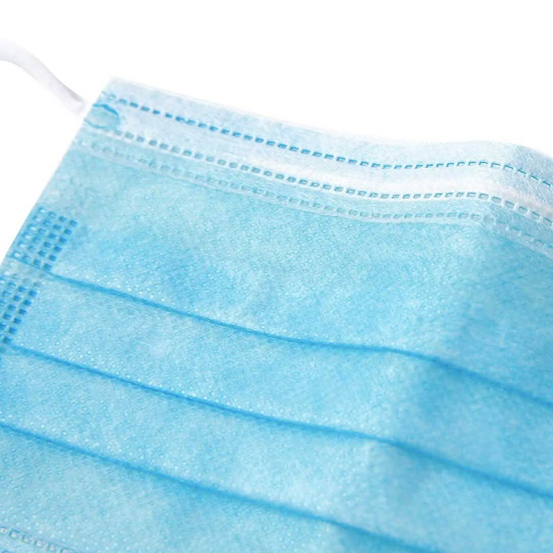 100-Pack: 3 Layer Disposable Protective Face Masks DailySale