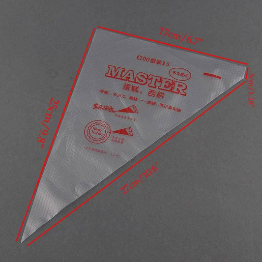 100-Pack: Disposable Cream Pastry Bags DailySale