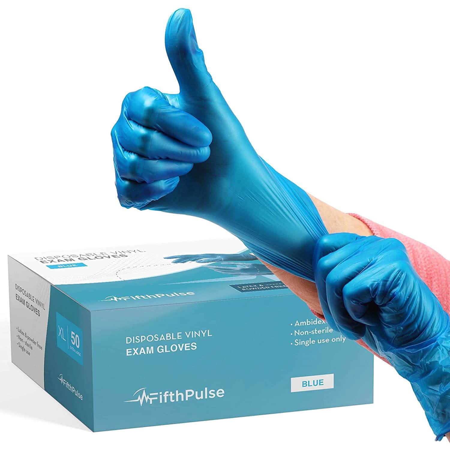 100-Pack: Vinyl Disposable Gloves DailySale