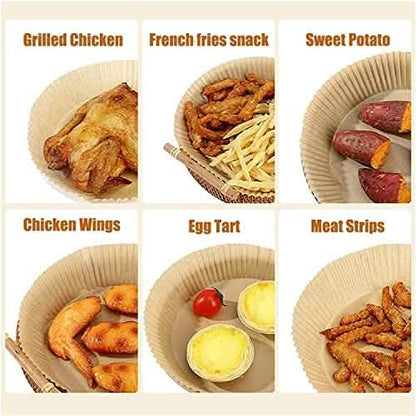 100-Piece: Air Fryer Disposable Paper Liner DailySale