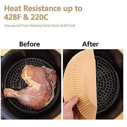 100-Piece: Air Fryer Disposable Paper Liner DailySale