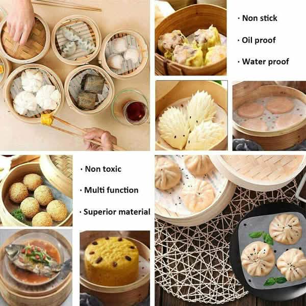 100-Piece: Air Fryer Parchment Paper DailySale