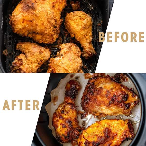 100-Piece: Air Fryer Parchment Paper DailySale