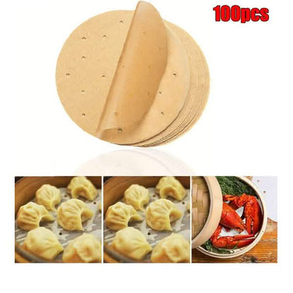 100-Piece: Air Fryer Parchment Paper DailySale