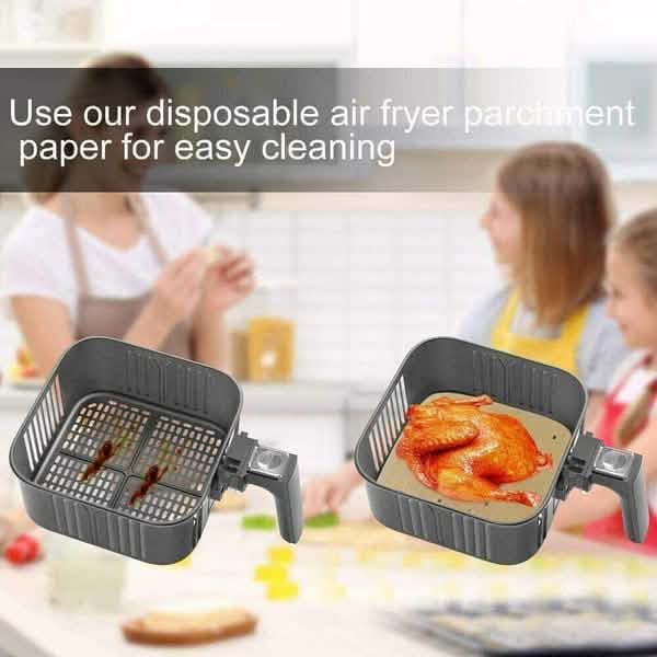 100-Piece: Air Fryer Parchment Paper DailySale