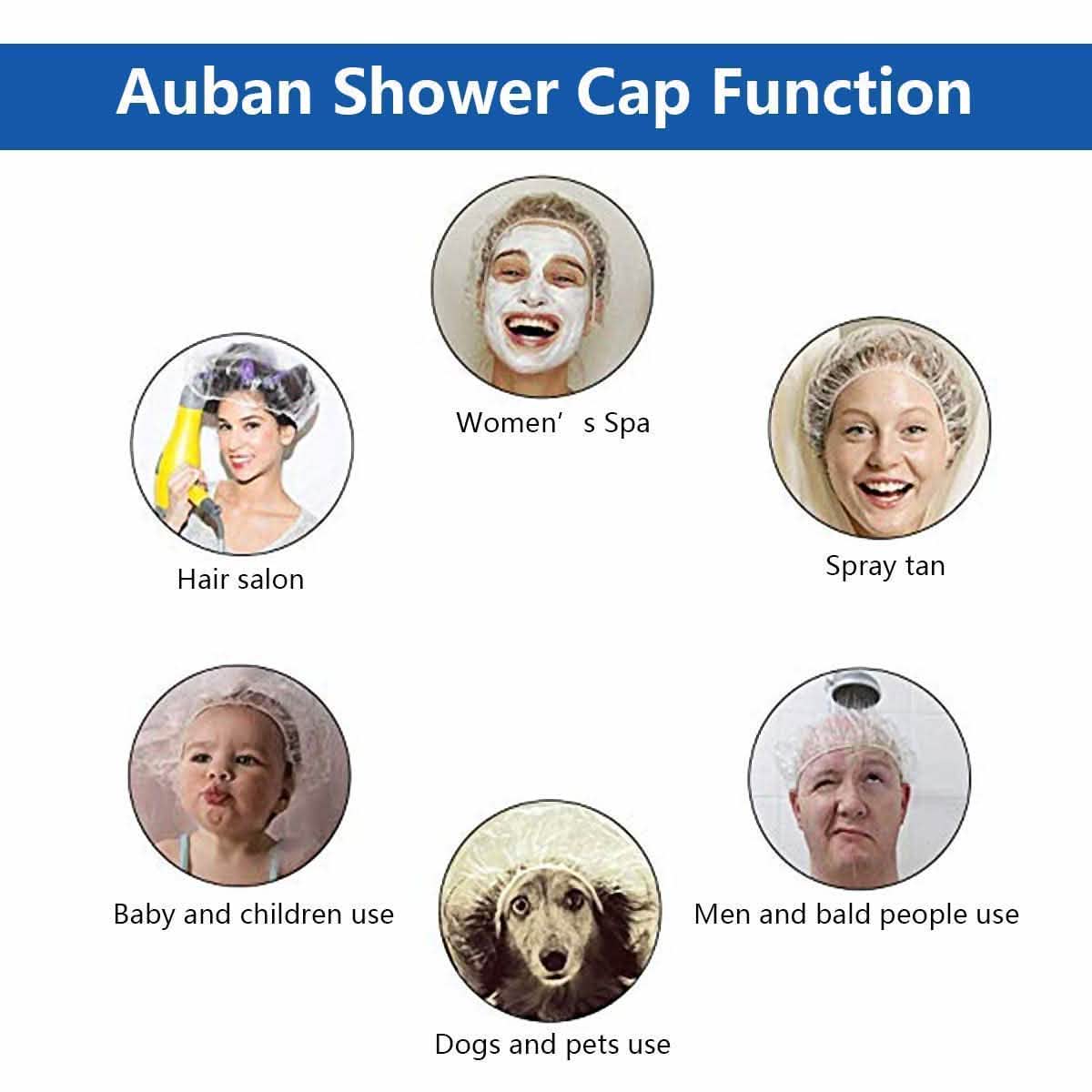 100-Piece: Disposable Shower Cap DailySale