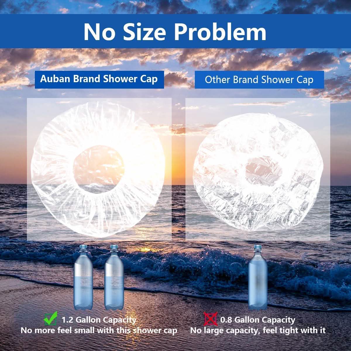 100-Piece: Disposable Shower Cap DailySale