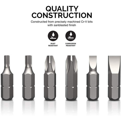 100-Piece: Neiko 10048A Premium Security Bit Set DailySale