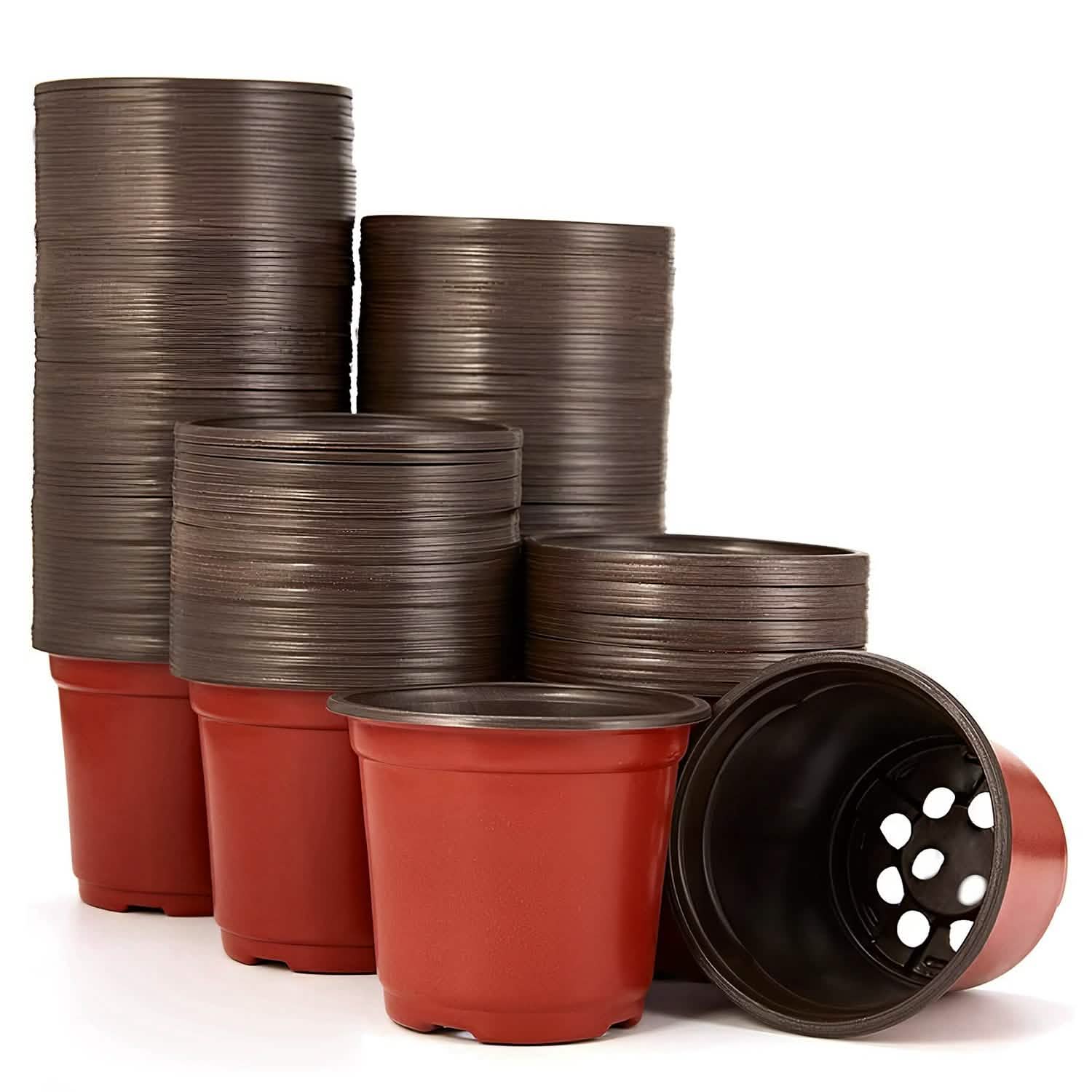 100-Piece: Plastic Plant Nursery Pots DailySale